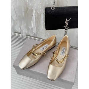 지미추 여자 메리제인 플랫 슈즈