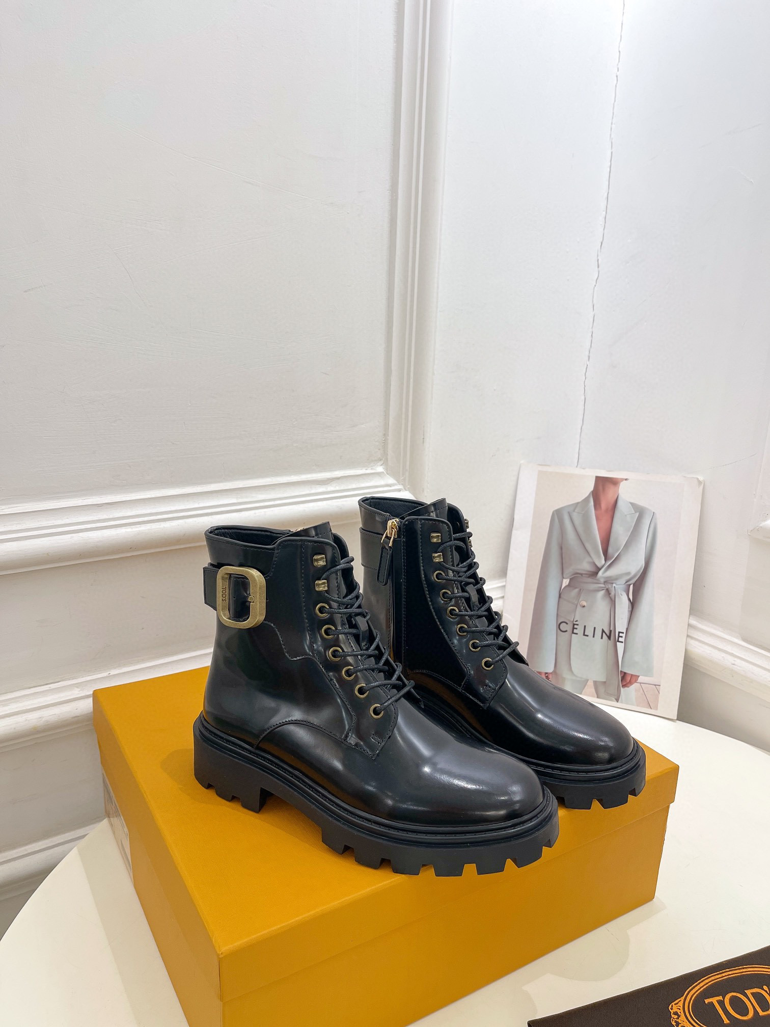 토즈 4cm 여자 부츠