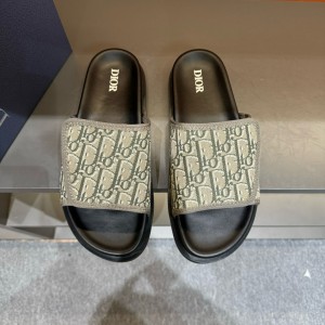 디올 남자 슬리퍼