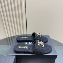 샤넬 여자 슬리퍼