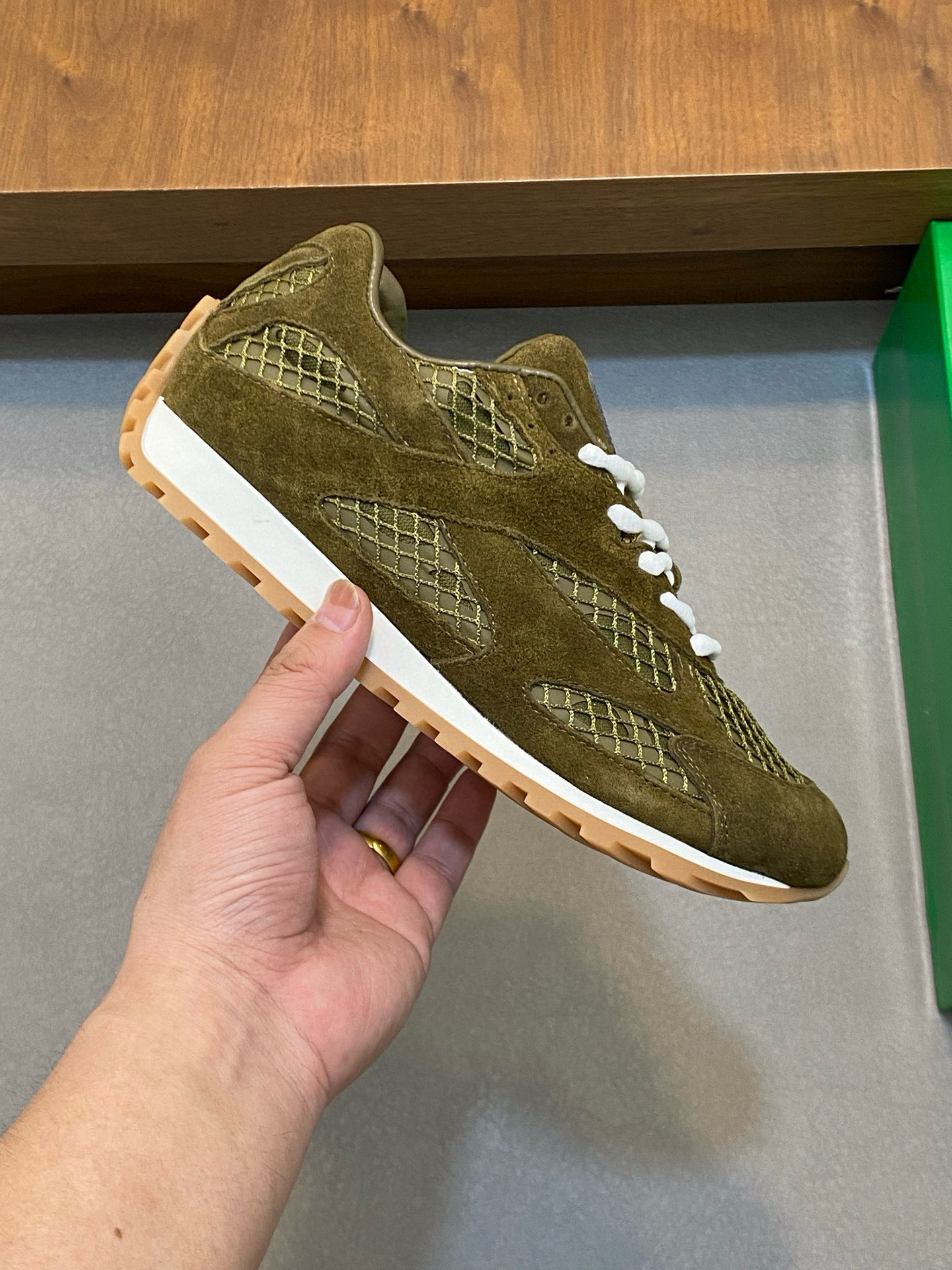 보테가베네타 남녀공용 신발 운동화 스니커즈