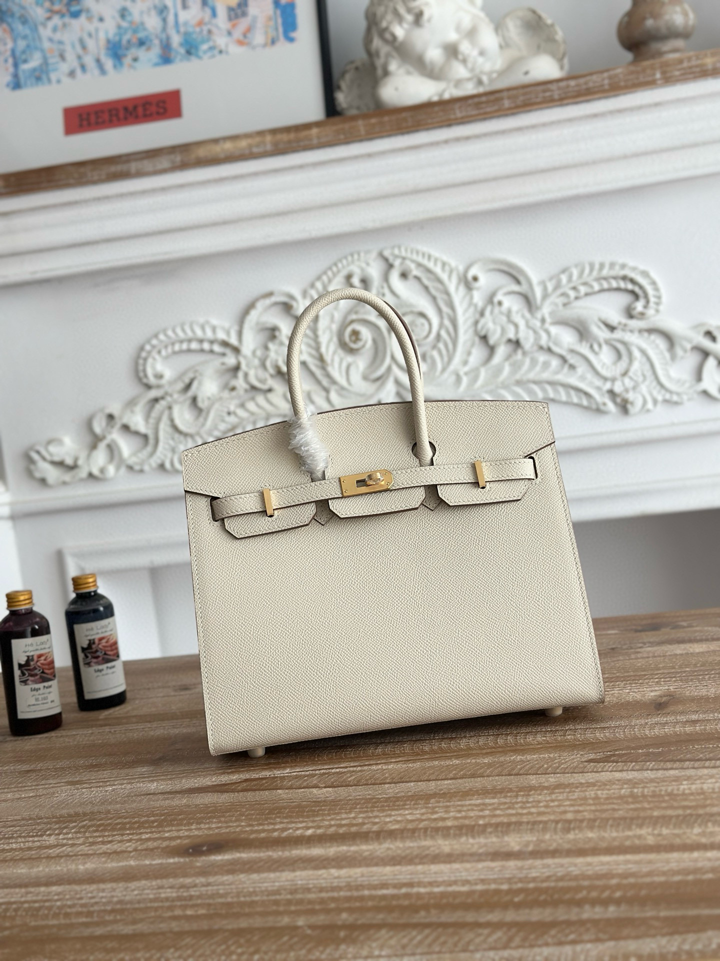 에르메스 버킨백 25 앱송가죽 여자가방