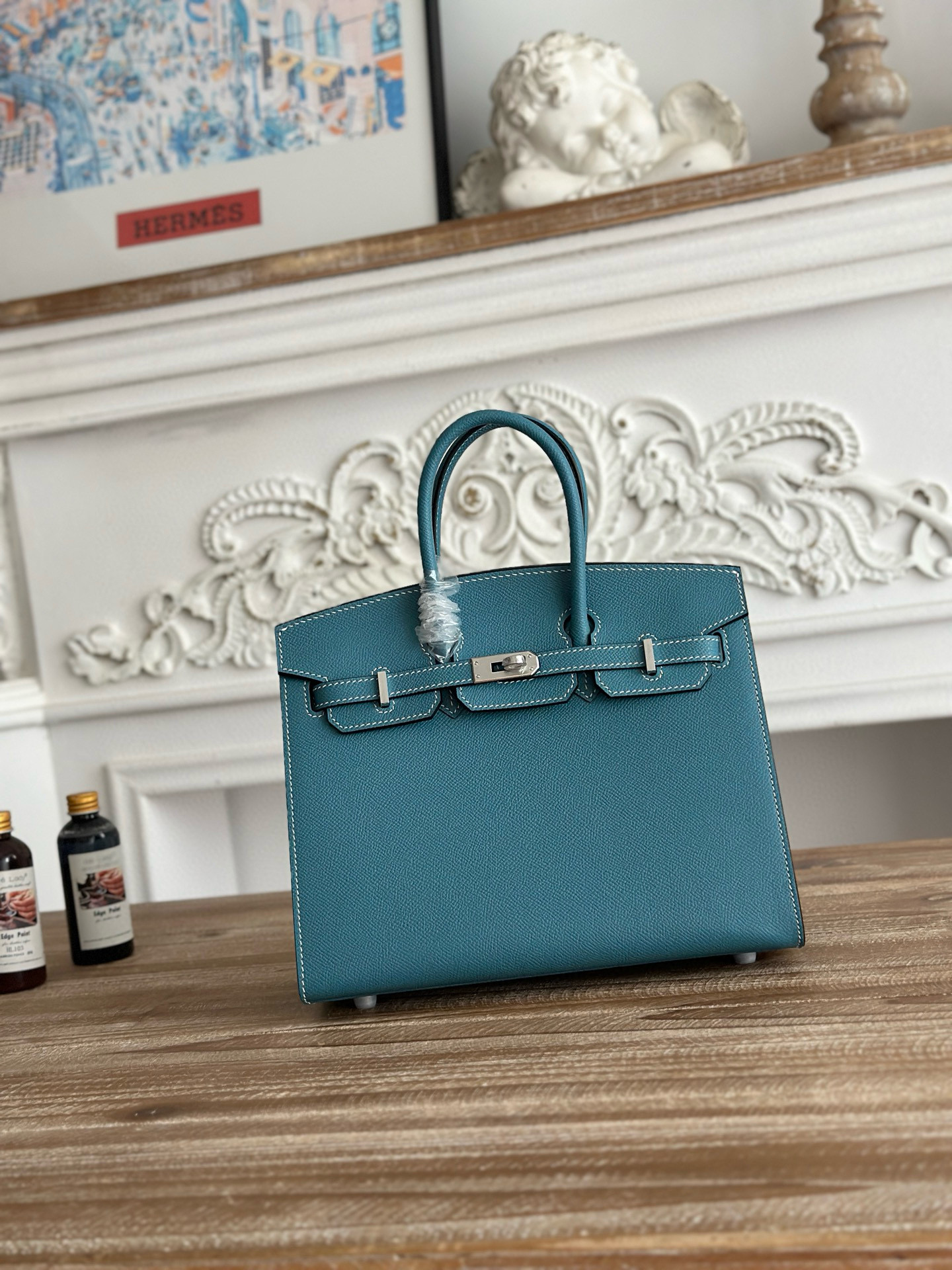 에르메스 버킨백 25 앱송가죽 여자가방