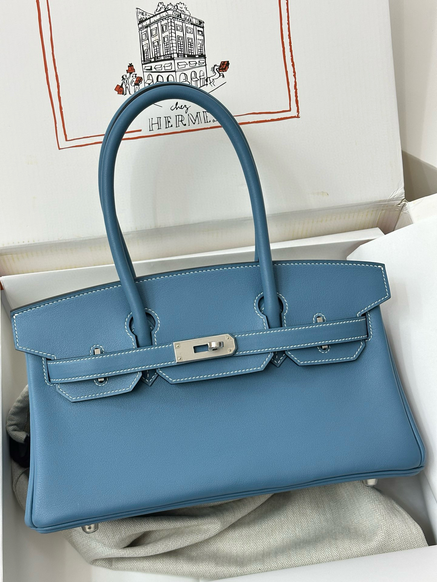 에르메스 숄더 버킨백 29 스위프트가죽 여자가방