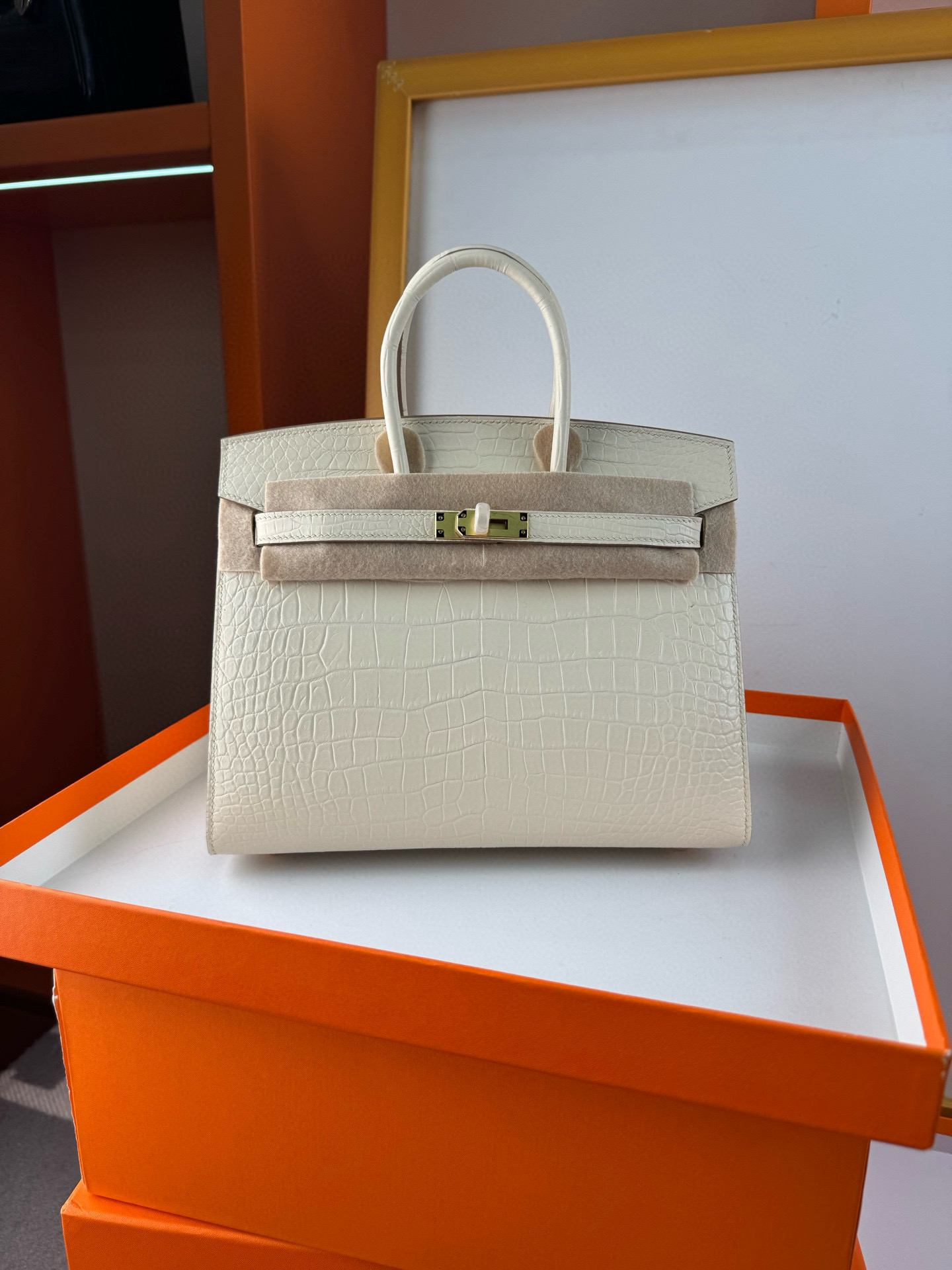 에르메스 버킨백 25 악어가죽 여자가방