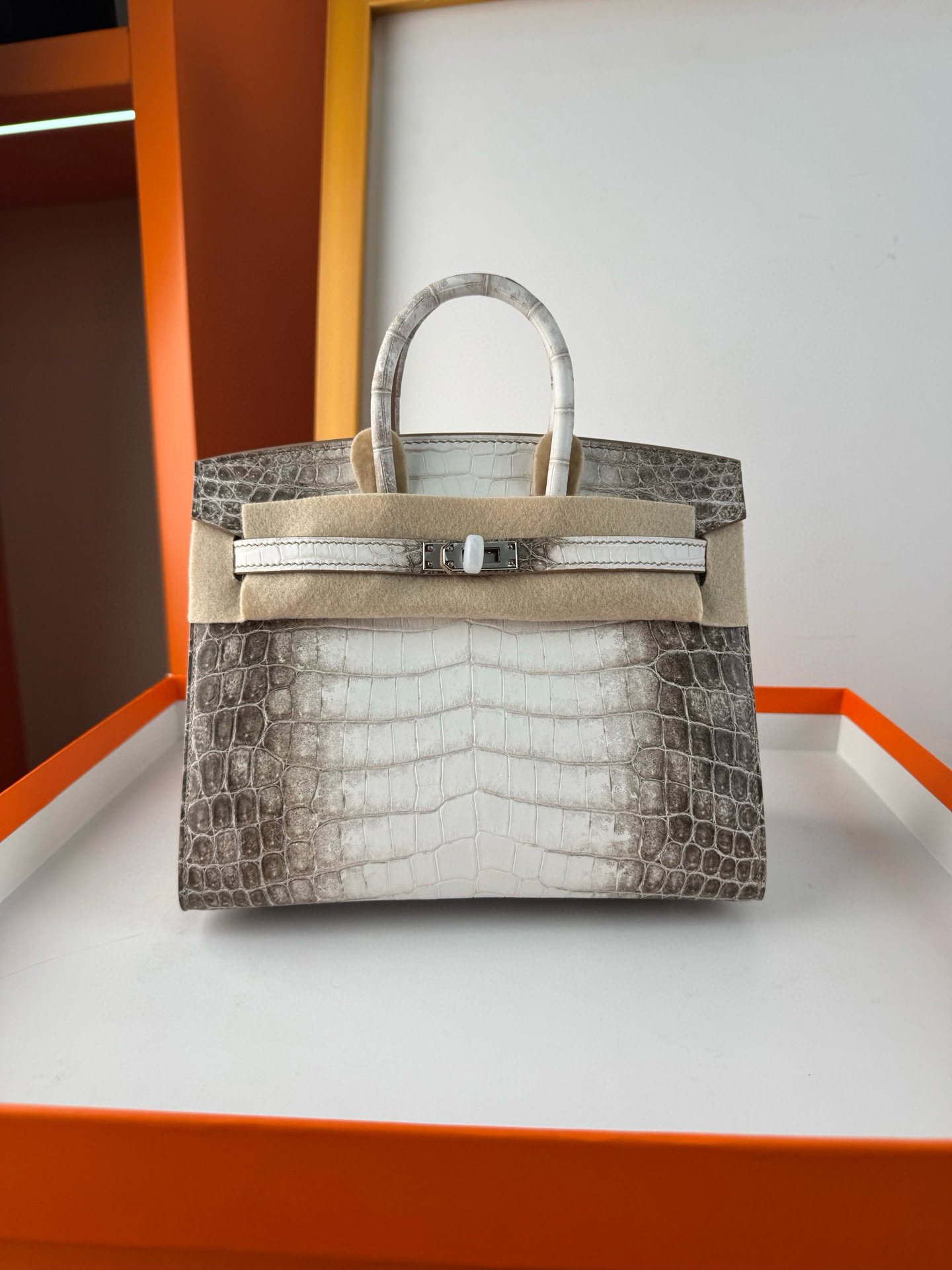 에르메스 퀸의 상징 히말라야 버킨백 20 악어가죽