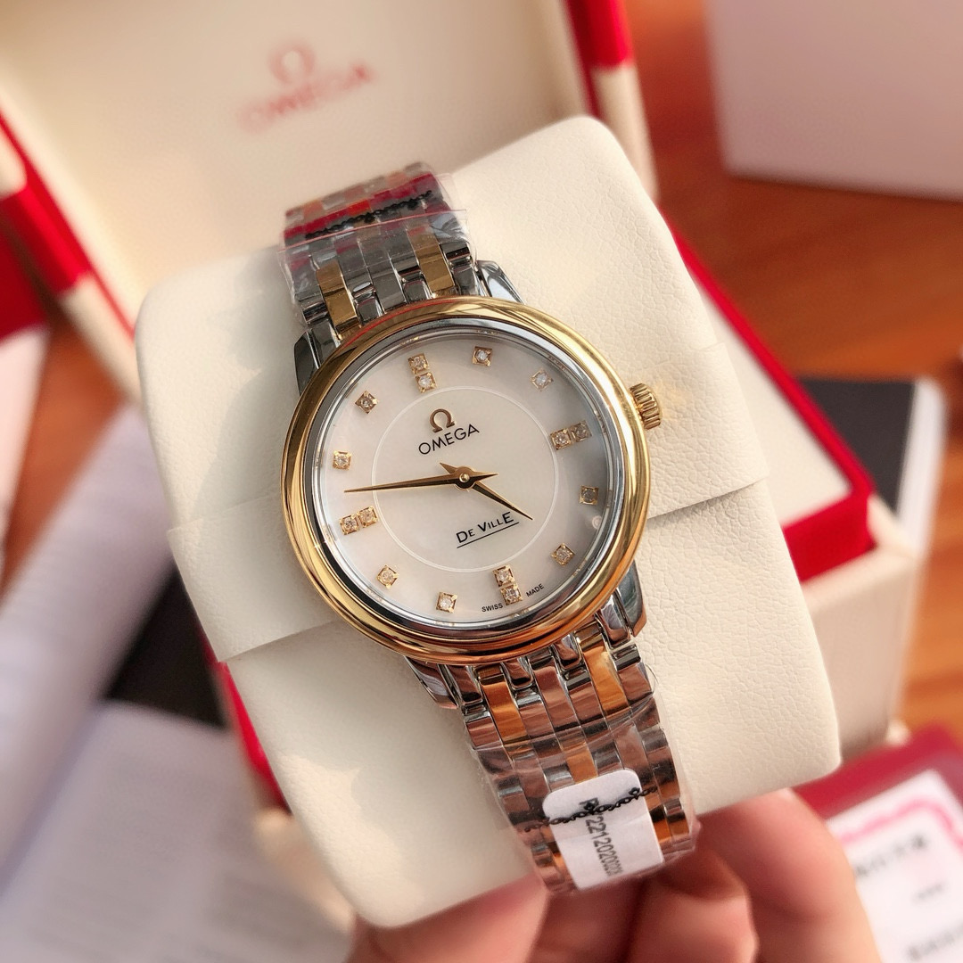 오메가 미러급 여자시계