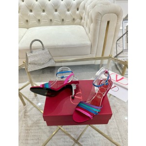 발렌티노 8cm 여자 샌들