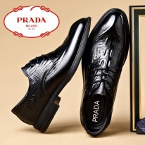 프라다 2컬러 남자 구두