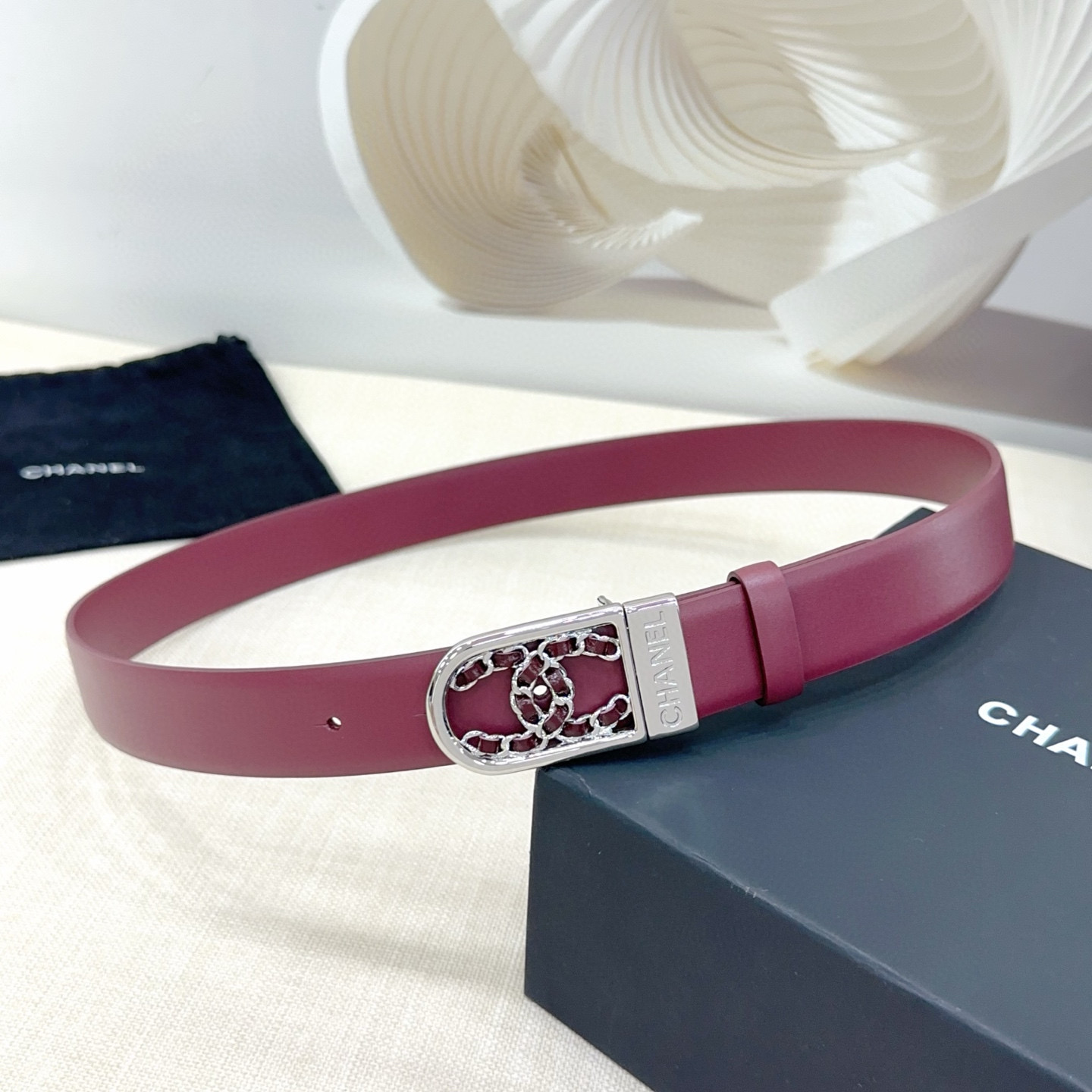 샤넬 여자 벨트