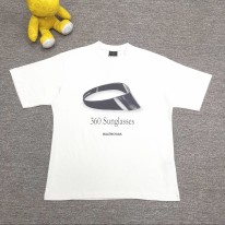 발렌시아가 남녀공용 반팔티