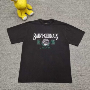 발렌시아가 남녀공용 반팔티