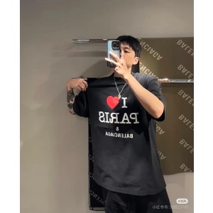 발렌시아가 남녀공용 반팔티