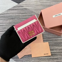 미우미우 5MC076 여자 카드지갑 머니클립