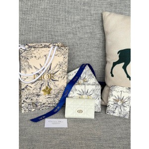 디올 S5132UWHC_M30G 여자 카드지갑 머니클립