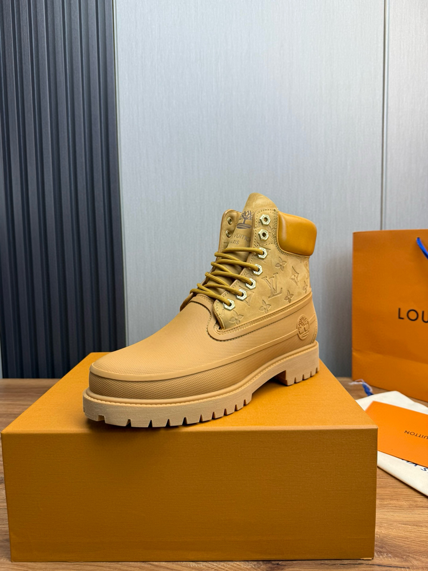 루이비통 3.5CM 남자 부츠