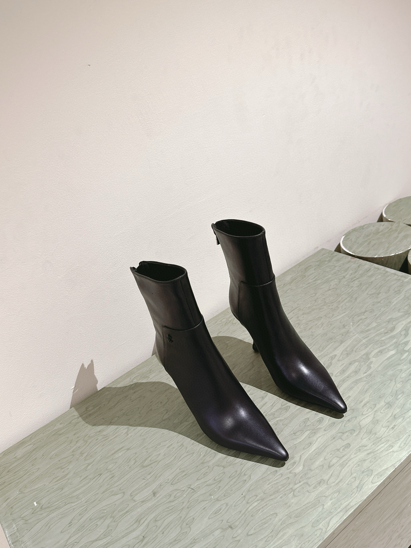 지미추 9CM 여자 부츠