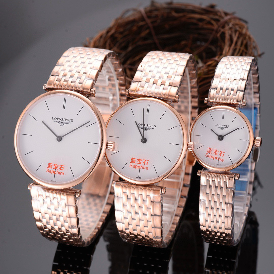 론진 6컬러 남녀공용시계 커플시계