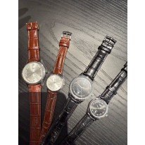 론진 4컬러 남녀공용시계 커플시계