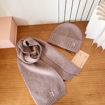 미우미우 겨울 모자 세트