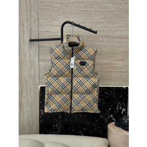 버버리 여자 조끼