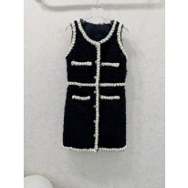 샤넬 여자 조끼