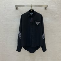 프라다 2컬러 여자 셔츠