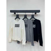 미우미우 3컬러 여자 니트