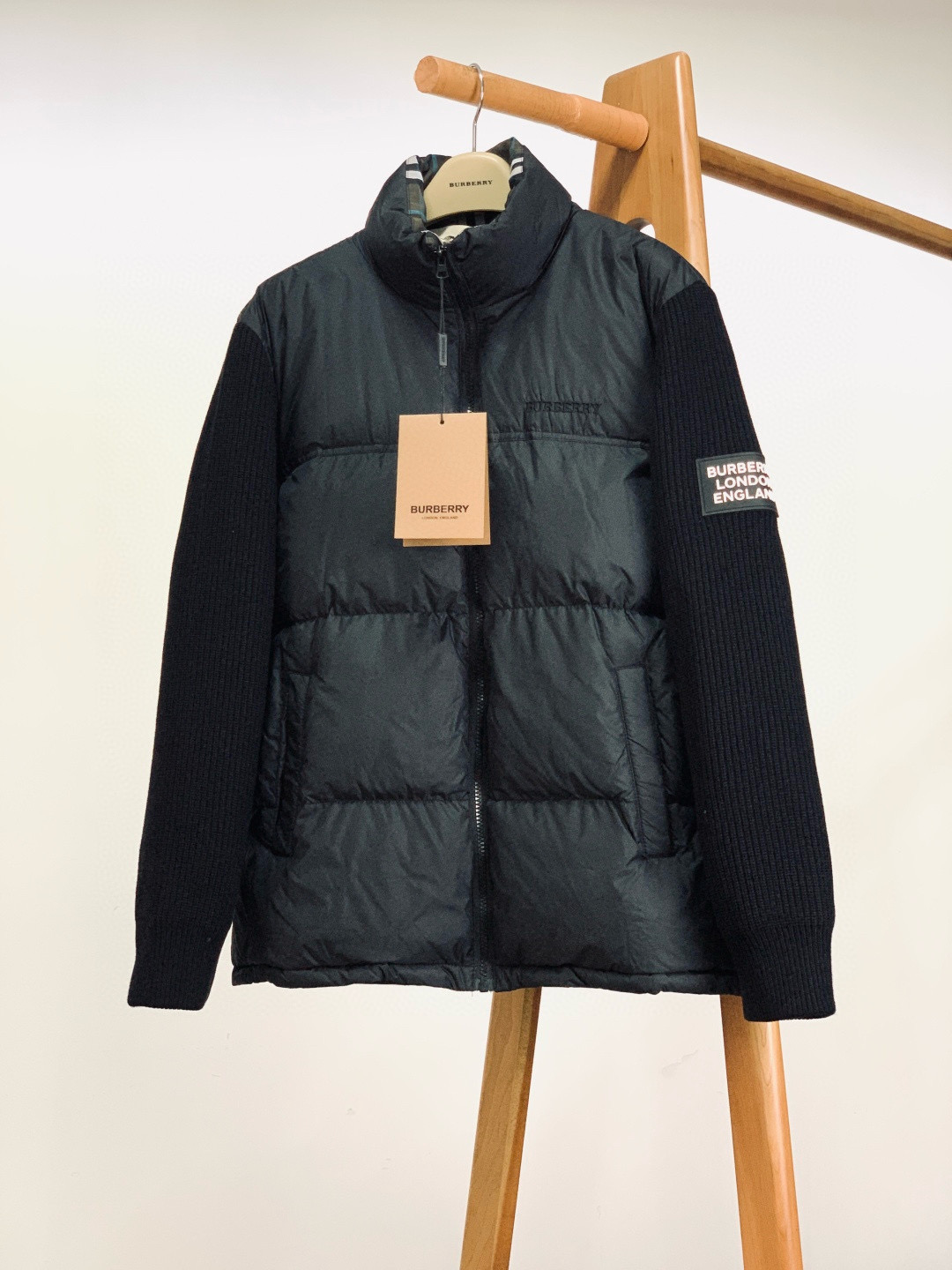 버버리 남자 패딩