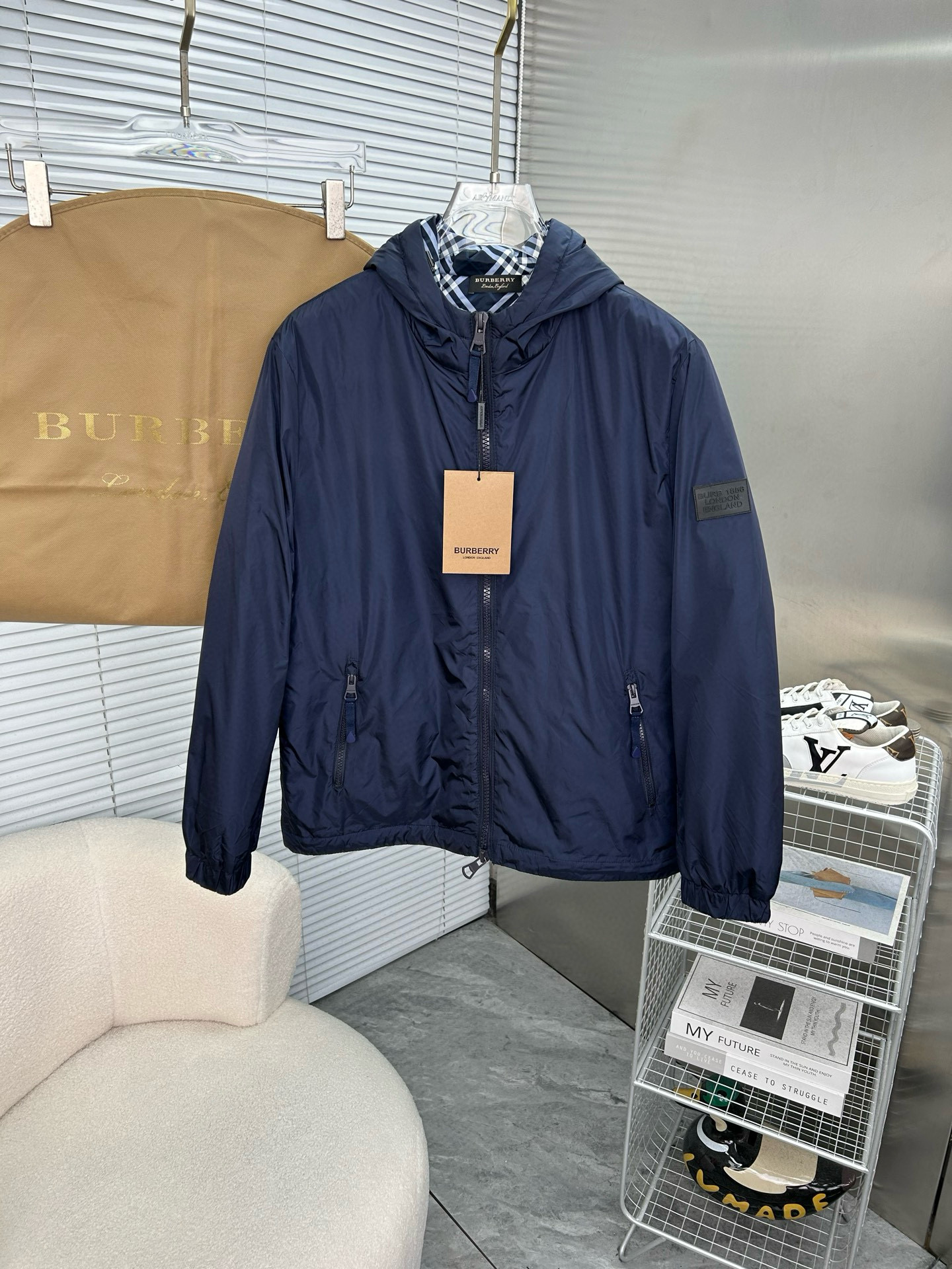 버버리 남자 패딩