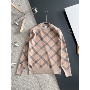 버버리 2컬러 남자 양모 니트