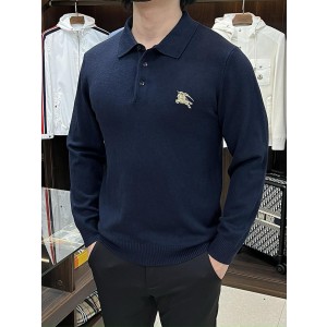 버버리 남자 양모 니트