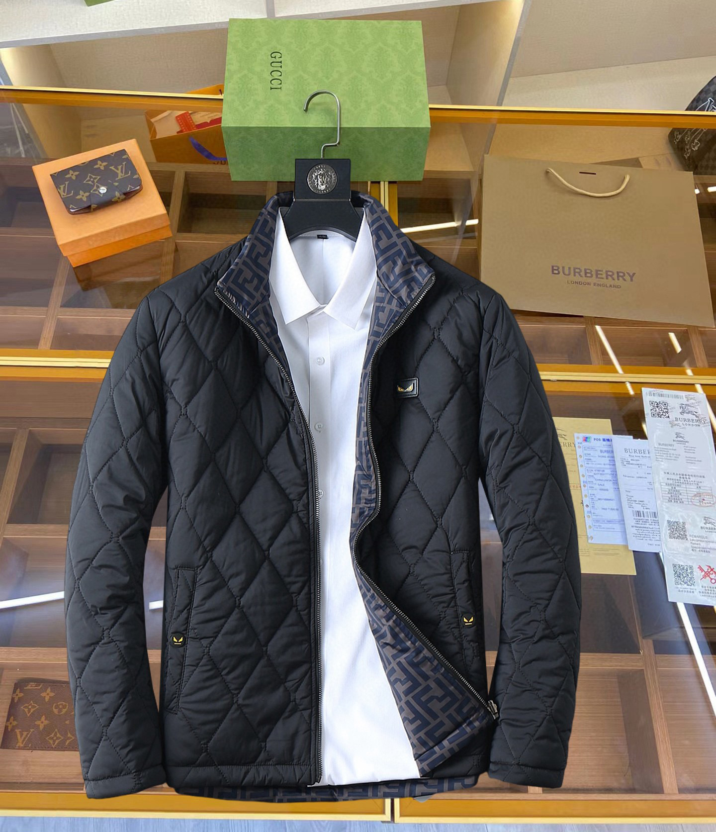 펜디 남자 패딩