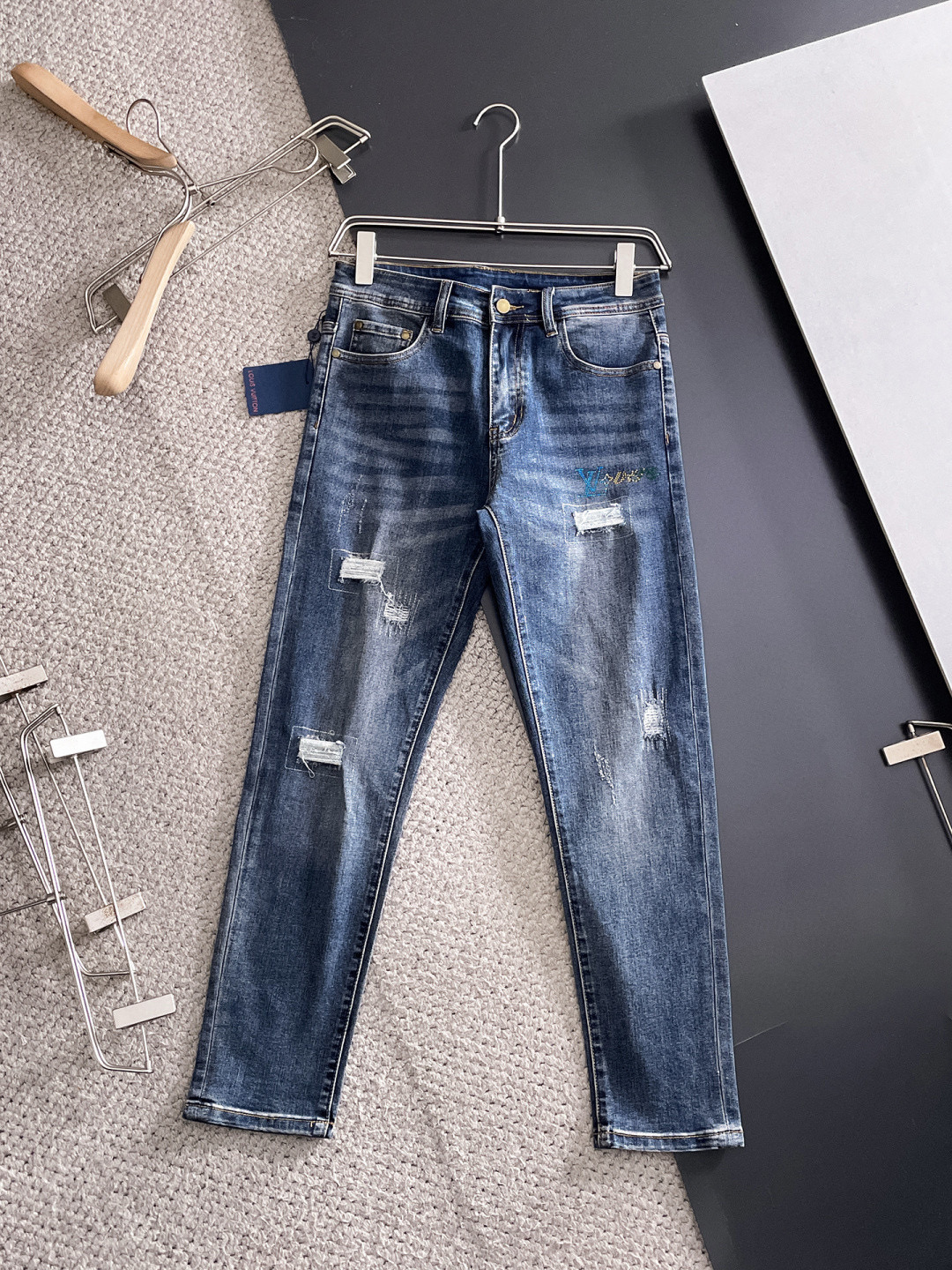 루이비통 남자 청바지