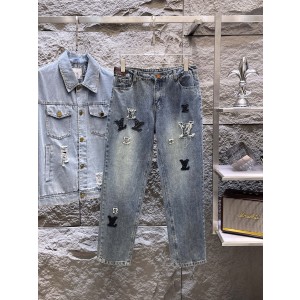 루이비통 남자 청바지