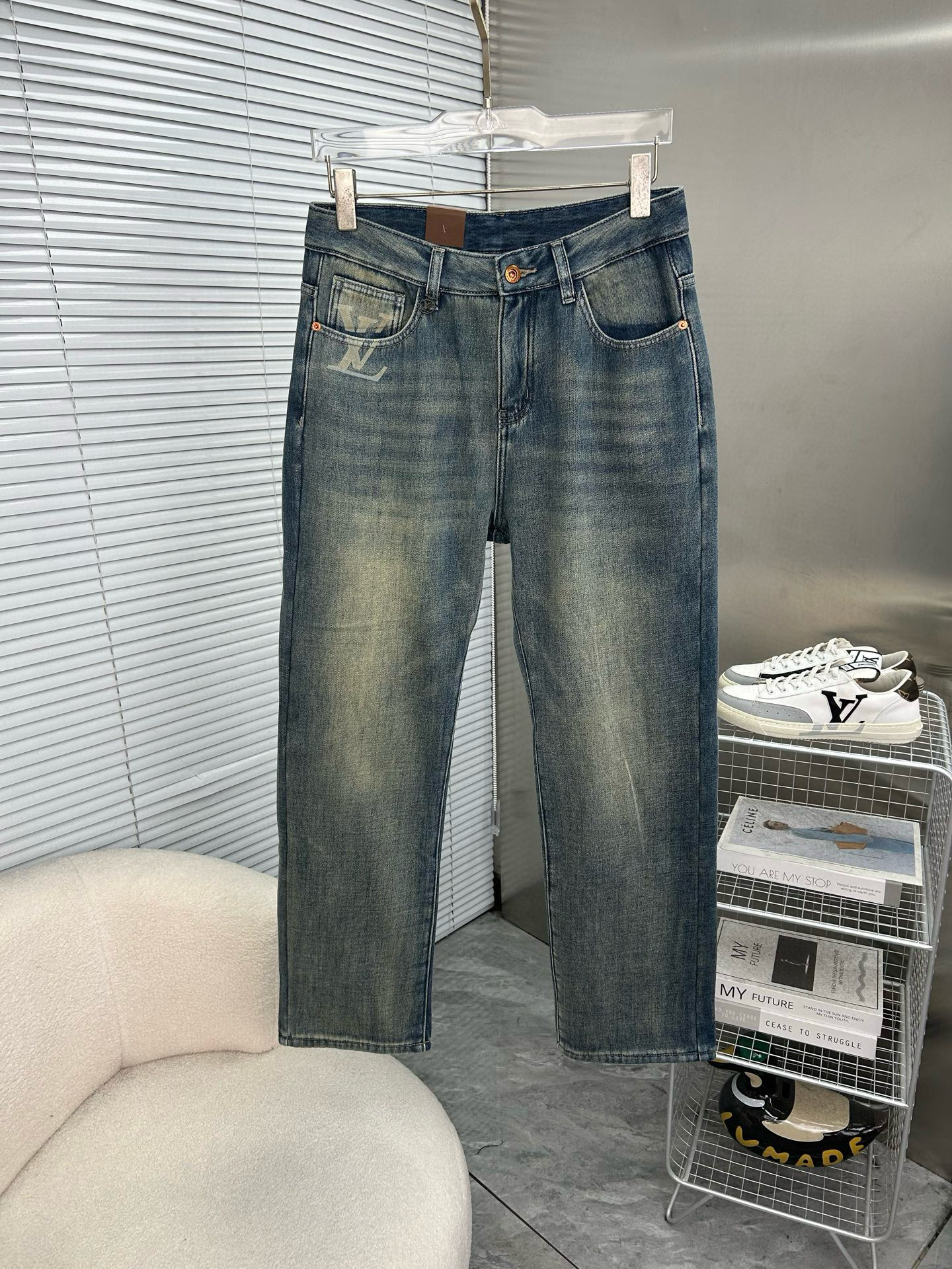 루이비통 남자 청바지