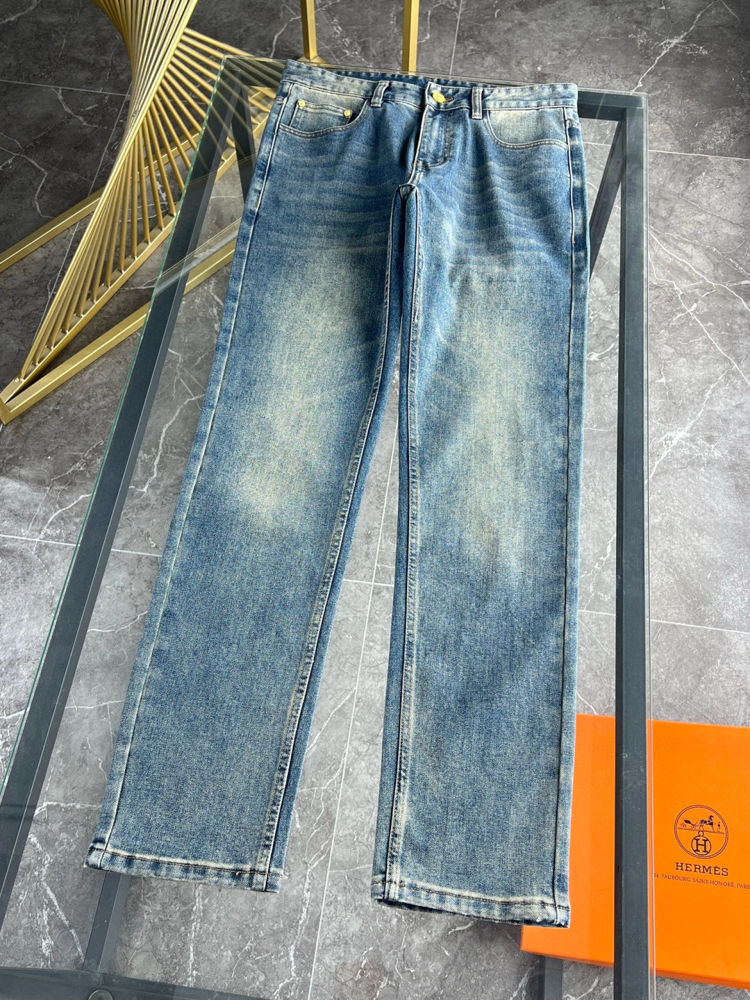 루이비통 남자 청바지