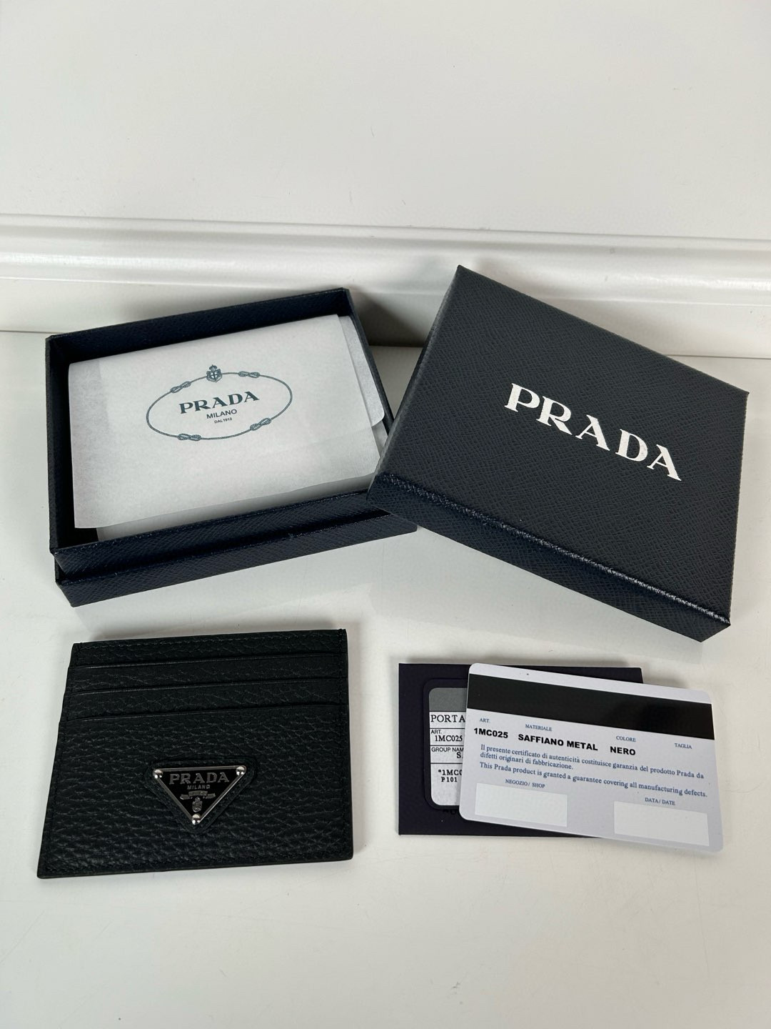 프라다 2MC025 남녀공용 카드지갑 머니클립